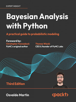 cover image of Bayesian Analysis with Python